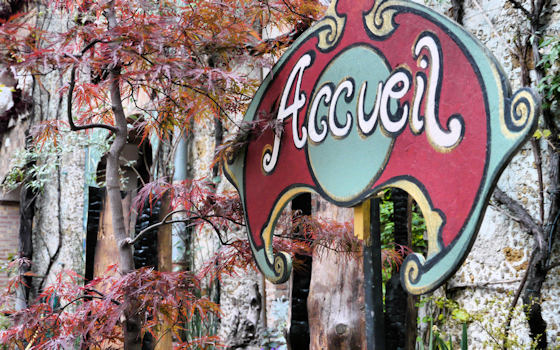 Entrée du musée des arts forains