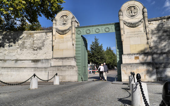 Entrée du cimetière du Père Lachaise