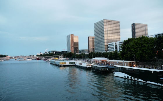Vue Port de la gare - Paris 13