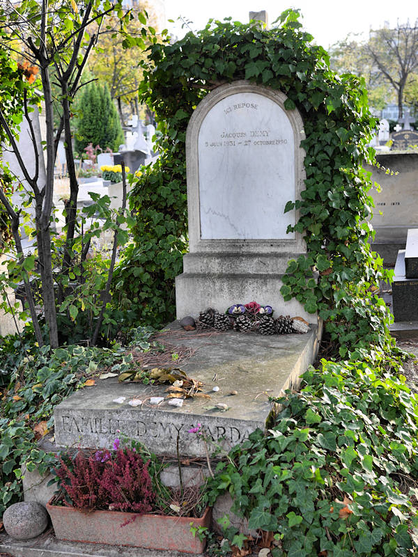 Cimetiere Montparnasse Tombe Jacques Demy