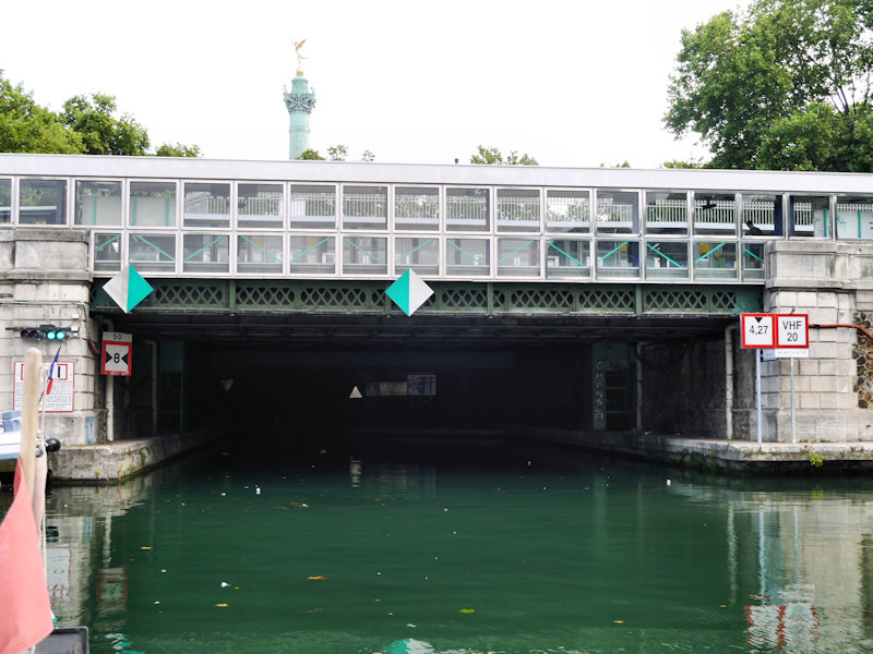 Entrée du tunnel